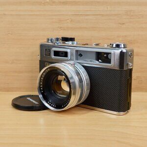 Yashica Electro 35 Vintage Rangefinder 35 mm Film Camera, Made in Japan